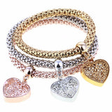 Bracelete Pulseira Puro Charme com Pingente