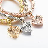 Bracelete Pulseira Puro Charme com Pingente