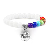 Pulseira energia positiva dos 7 Chakras Stone Reiki
