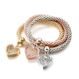 Bracelete Pulseira Puro Charme com Pingente
